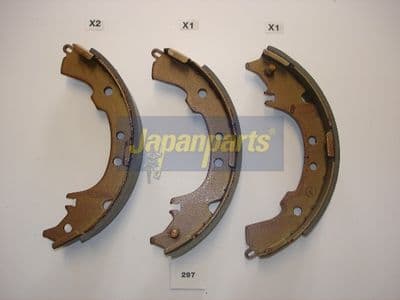 Juego de zapatas de frenos JAPANPARTS GF-297AF