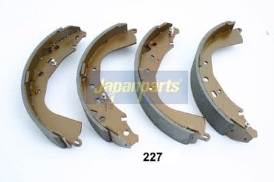 Juego de zapatas de frenos JAPANPARTS GF-227AF