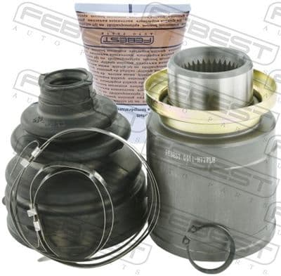 Juego de articulación, eje de transmisión FEBEST 0411-H77WLH
