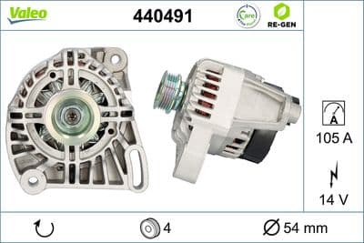 Alternador VALEO 440491
