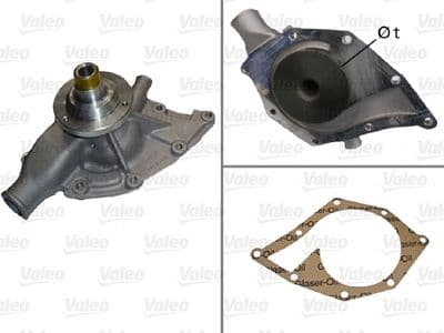 Bomba de agua, refrigeración del motor VALEO 506323