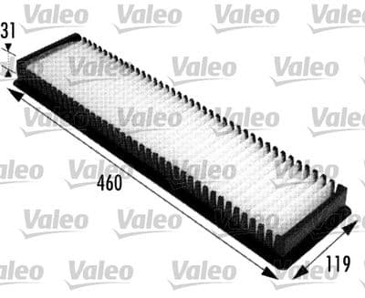Filtro, aire del interior VALEO 698724