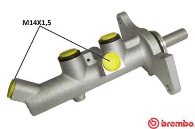 Cilindro principal de freno BREMBO M 83 022