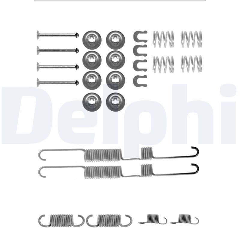 Juego de accesorios, zapatas de freno DELPHI LY1141