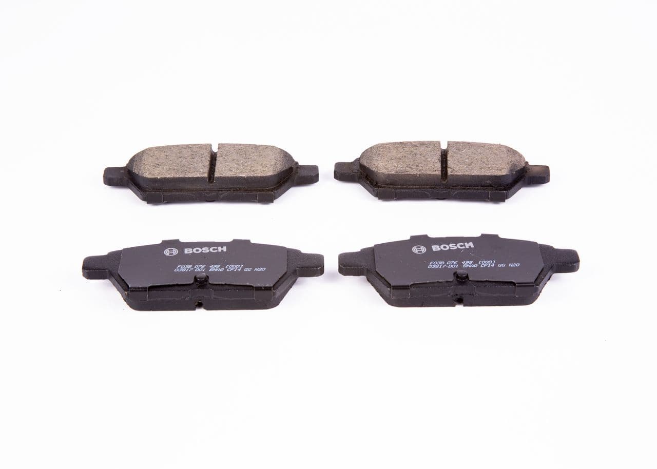 Juego de balatas de freno BOSCH F 03B 076 498
