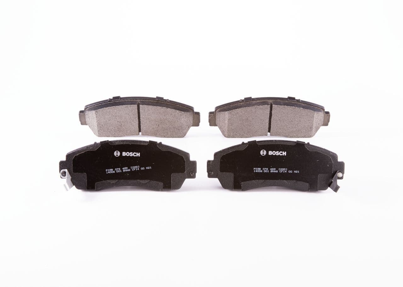 Juego de balatas de freno BOSCH F 03B 076 489