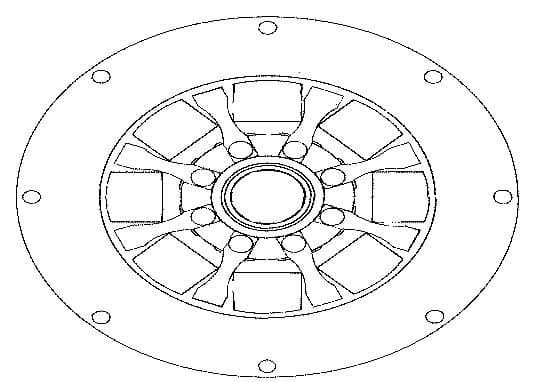 Amortiguador de torsión, clutch SACHS 1866 098 033