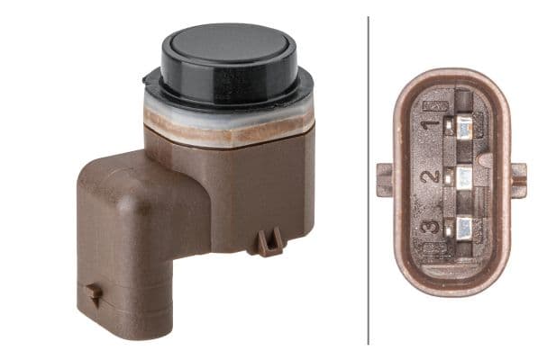 Sensor, auxiliar de estacionamiento HELLA 6PX 358 141-821