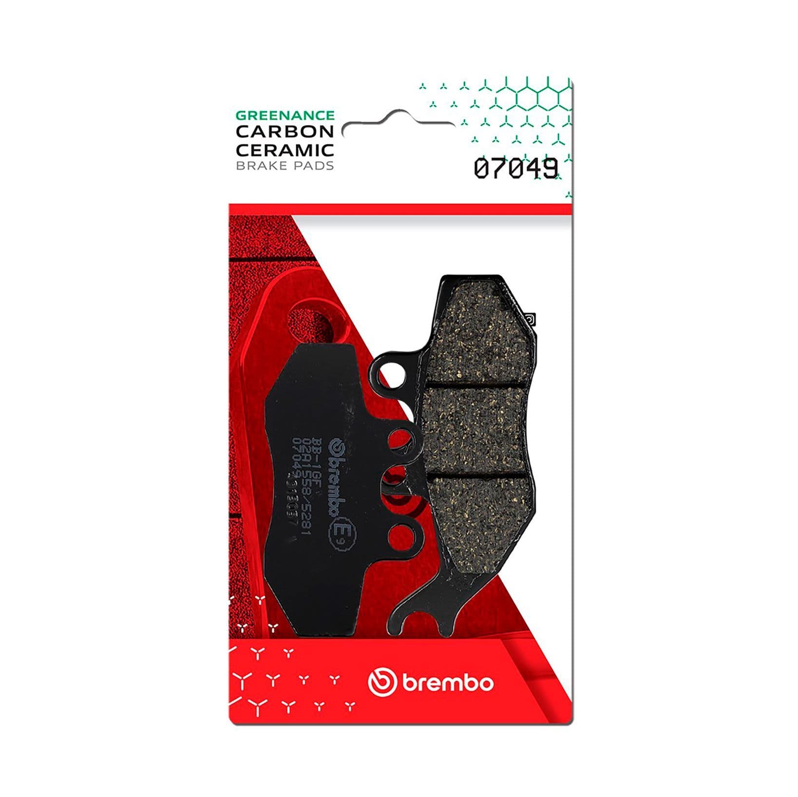 Juego de balatas de freno BREMBO 07049