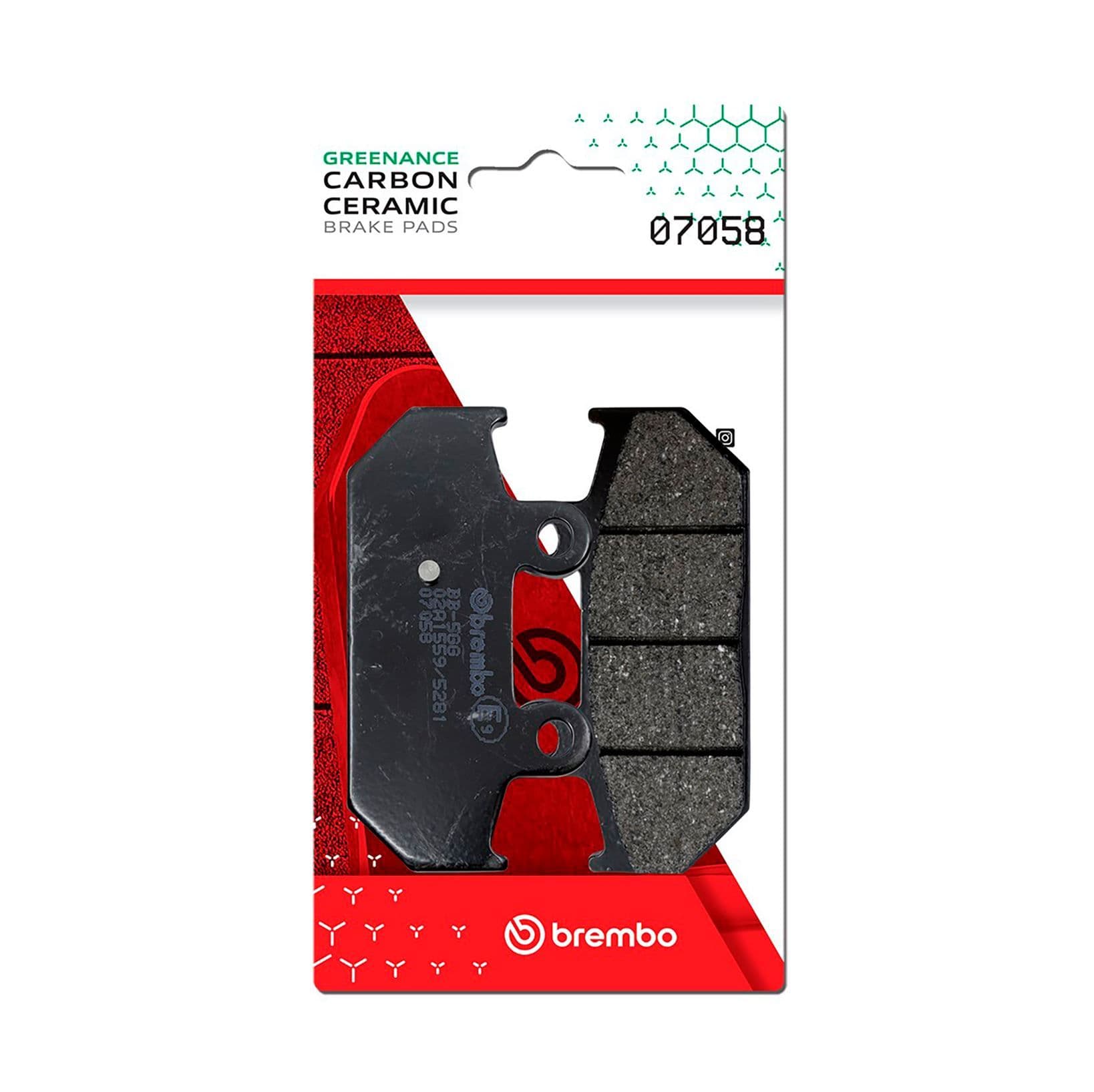 Juego de balatas de freno BREMBO 07058