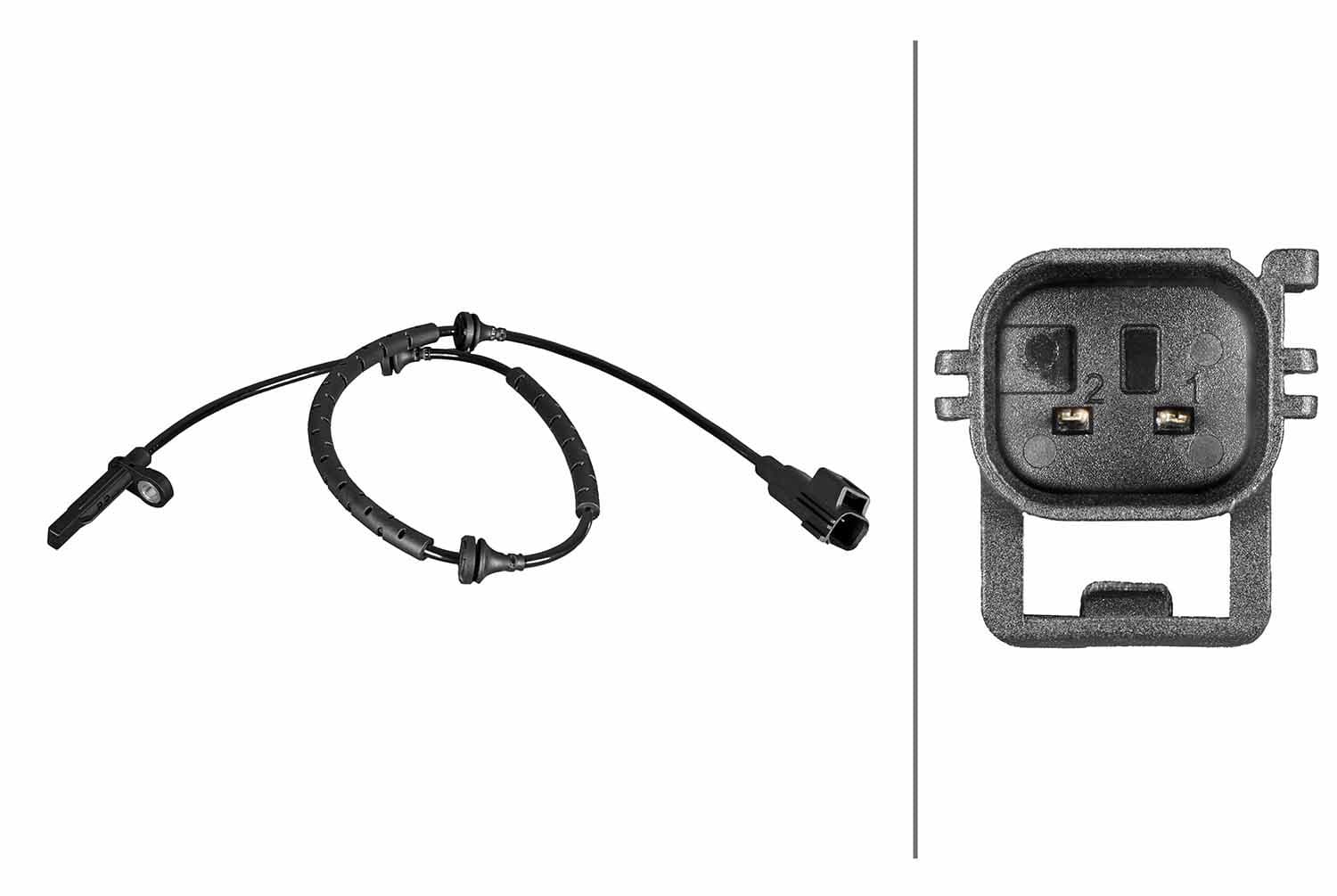 Sensor, revoluciones de la rueda HELLA 6PU 358 216-411