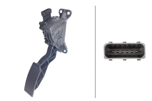Sensor, posición pedal del acelerador HELLA 6PV 008 656-701