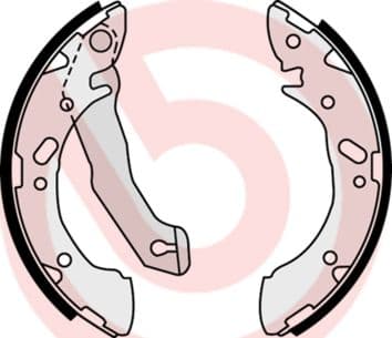 Juego de zapatas de frenos BREMBO S 30 503