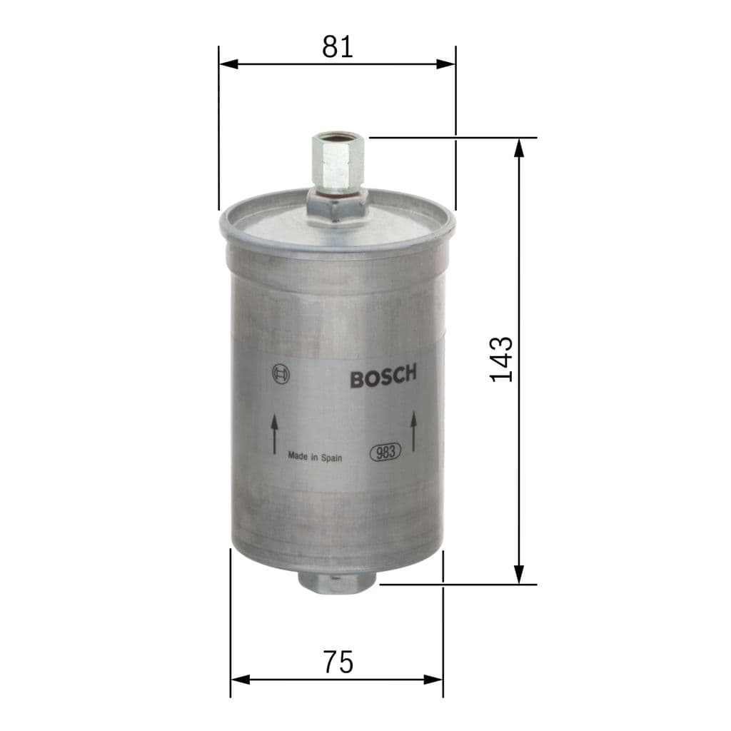 Filtro combustible BOSCH 0 450 905 007