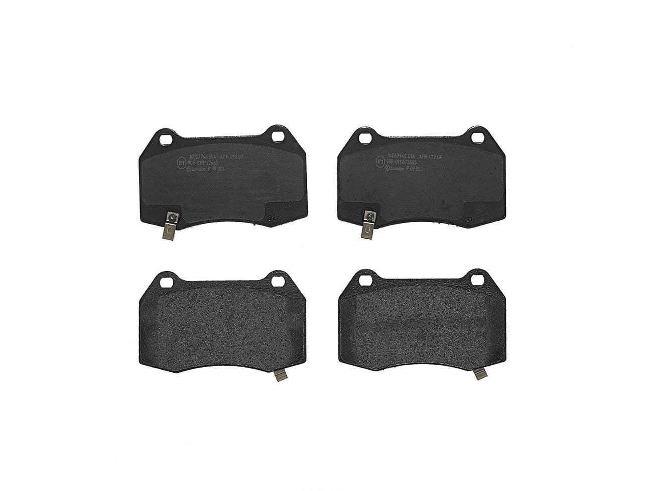 Juego de balatas de freno BREMBO P 09 003