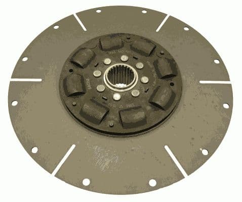 Amortiguador de torsión, clutch SACHS 1866 140 101