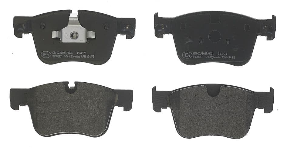 Juego de balatas de freno BREMBO P 61 123