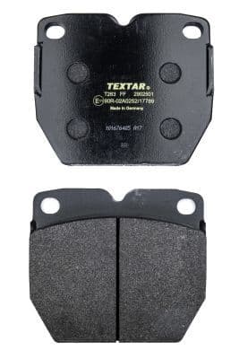 Juego de balatas de freno TEXTAR 2902501