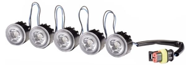 Juego de luces para circulación diurna HELLA 2PT 177 696-711