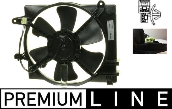 Ventilador, refrigeración del motor MAHLE CFF 324 000P