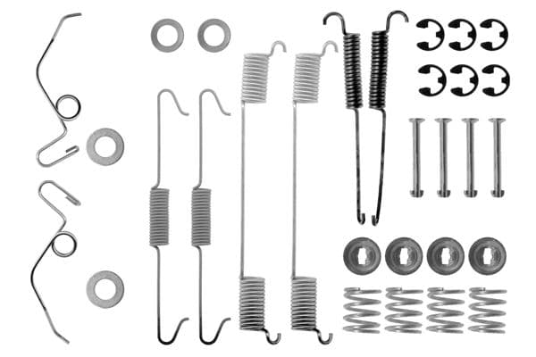 Juego de accesorios, zapatas de freno BOSCH 1 987 475 186