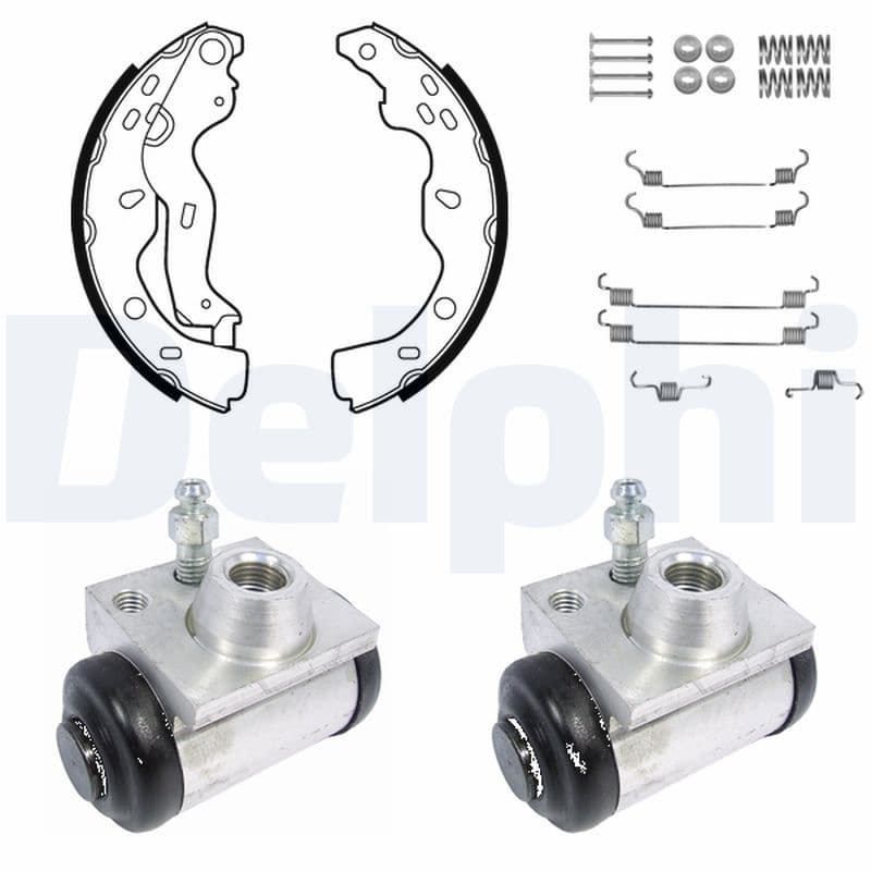 Juego de zapatas de frenos DELPHI KP1125