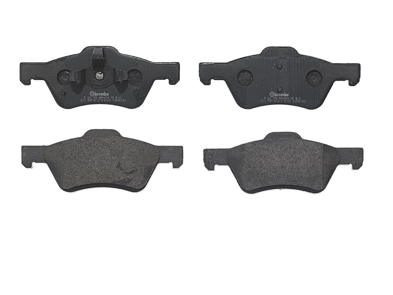 Juego de balatas de freno BREMBO P 24 159