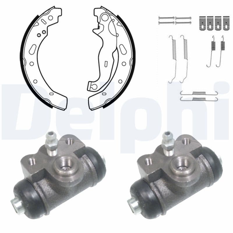 Juego de zapatas de frenos DELPHI KP1143