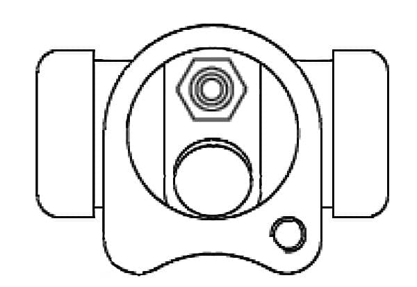 Cilindro de freno de rueda BOSCH F 026 002 346