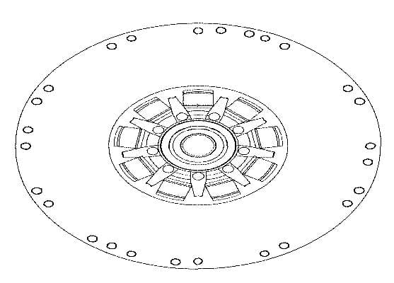 Amortiguador de torsión, clutch SACHS 1866 129 001