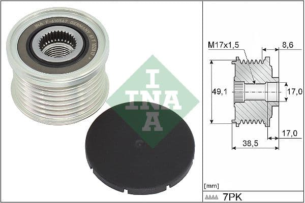 Rueda libre del alternador Schaeffler INA 535 0344 10