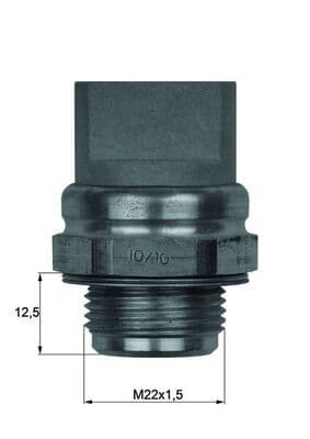 Interruptor de temperatura, ventilador del radiador MAHLE TSW 33
