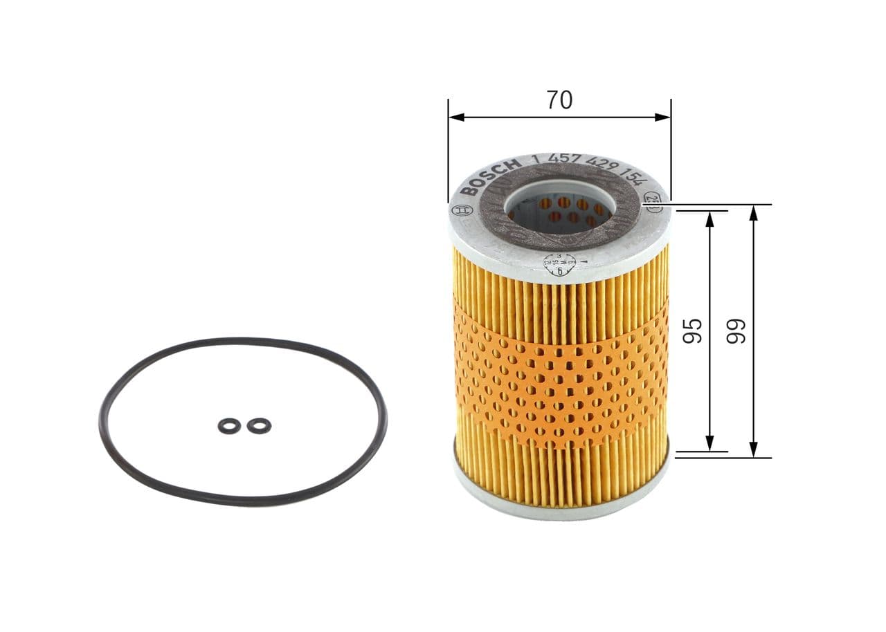Filtro de aceite BOSCH 1 457 429 154