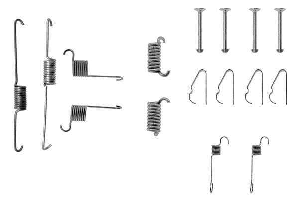 Juego de accesorios, zapatas de freno BOSCH 1 987 475 170