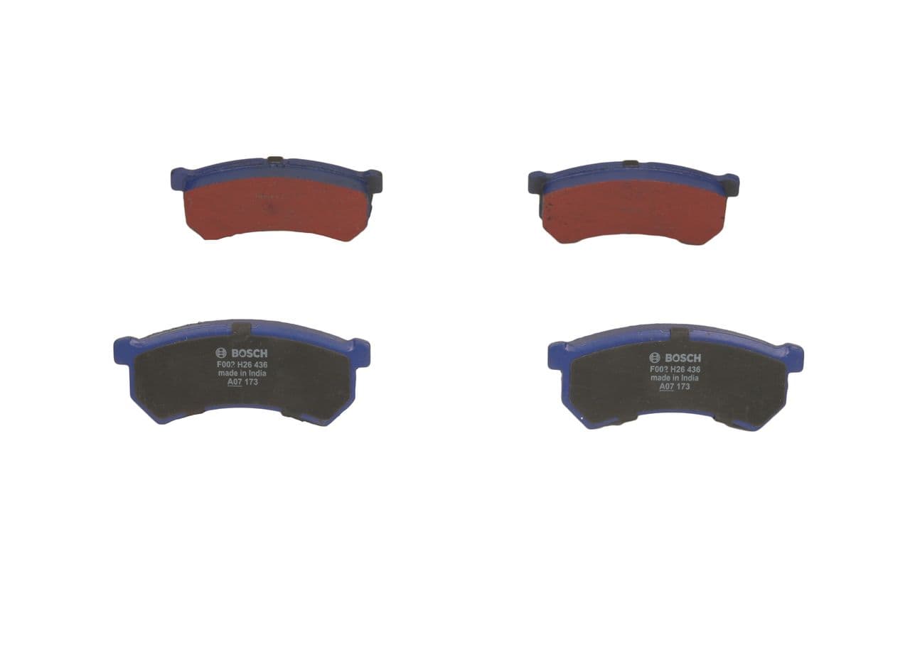 Juego de balatas de freno BOSCH F 002 H26 436