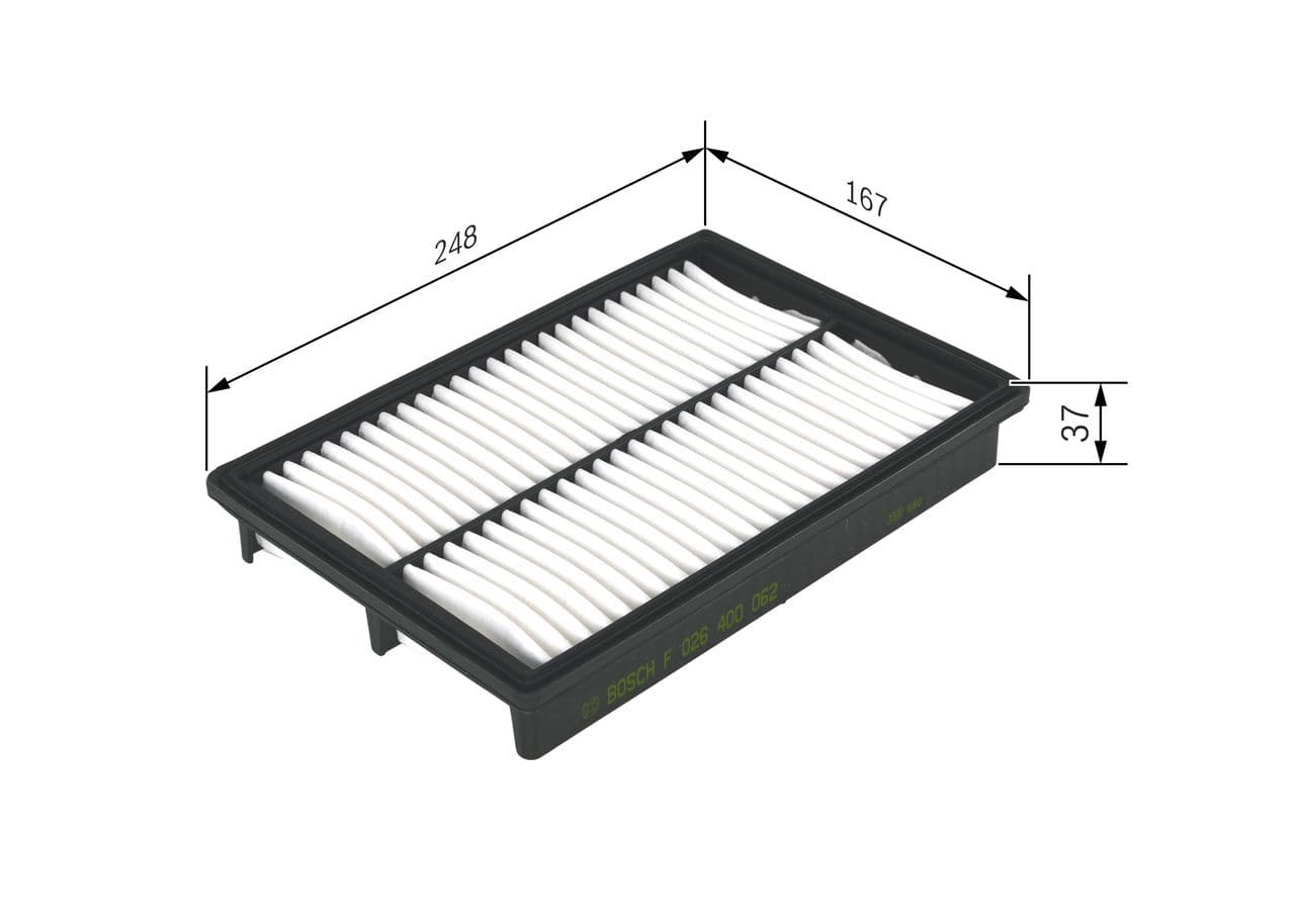 Filtro de aire BOSCH F 026 400 062