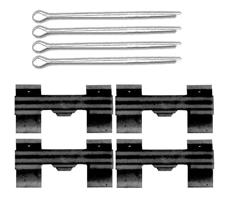 Juego de accesorios, balatas de frenos BOSCH 1 987 474 834