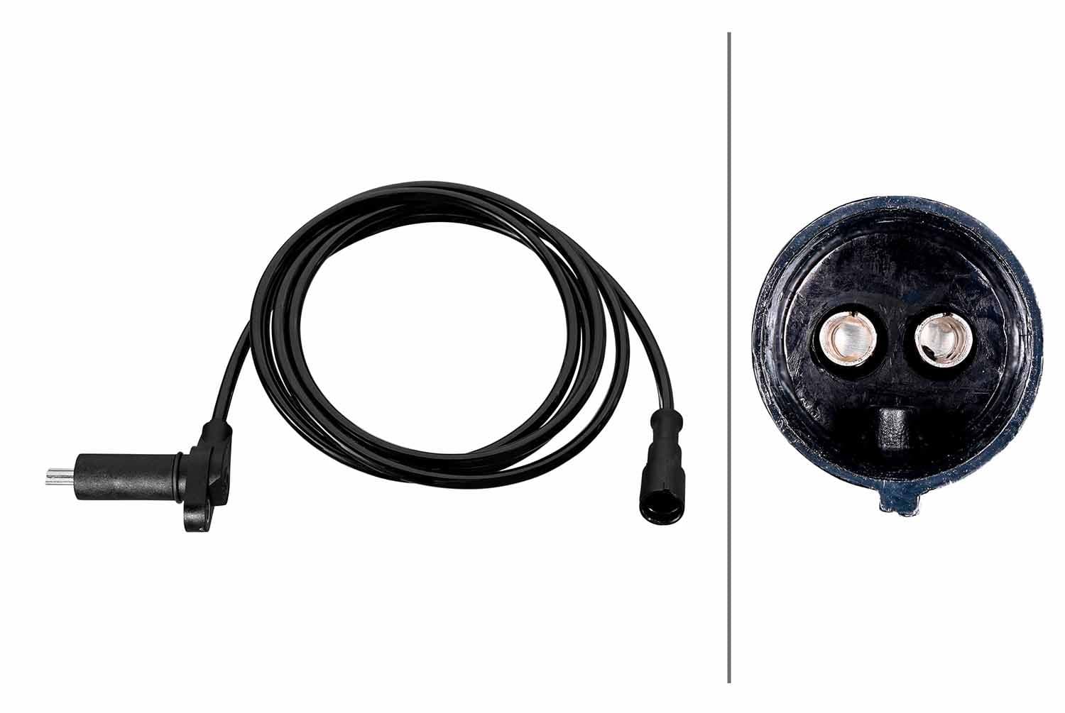 Sensor, revoluciones de la rueda HELLA 6PU 230 052-241