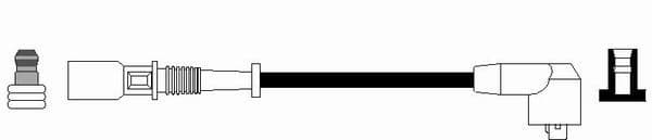 Cable de encendido NGK 35109