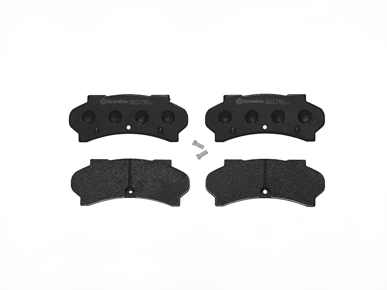 Juego de balatas de freno BREMBO P 61 011