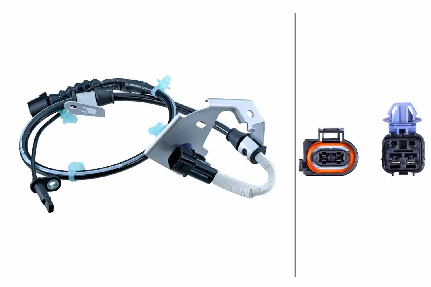 Sensor, revoluciones de la rueda HELLA 6PU 358 251-771
