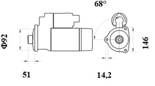 Marcha MAHLE MS 1032