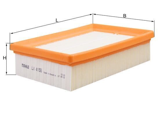 Filtro de aire MAHLE LX 4155