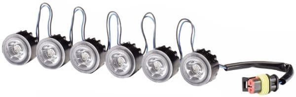 Juego de luces para circulación diurna HELLA 2PT 177 696-721