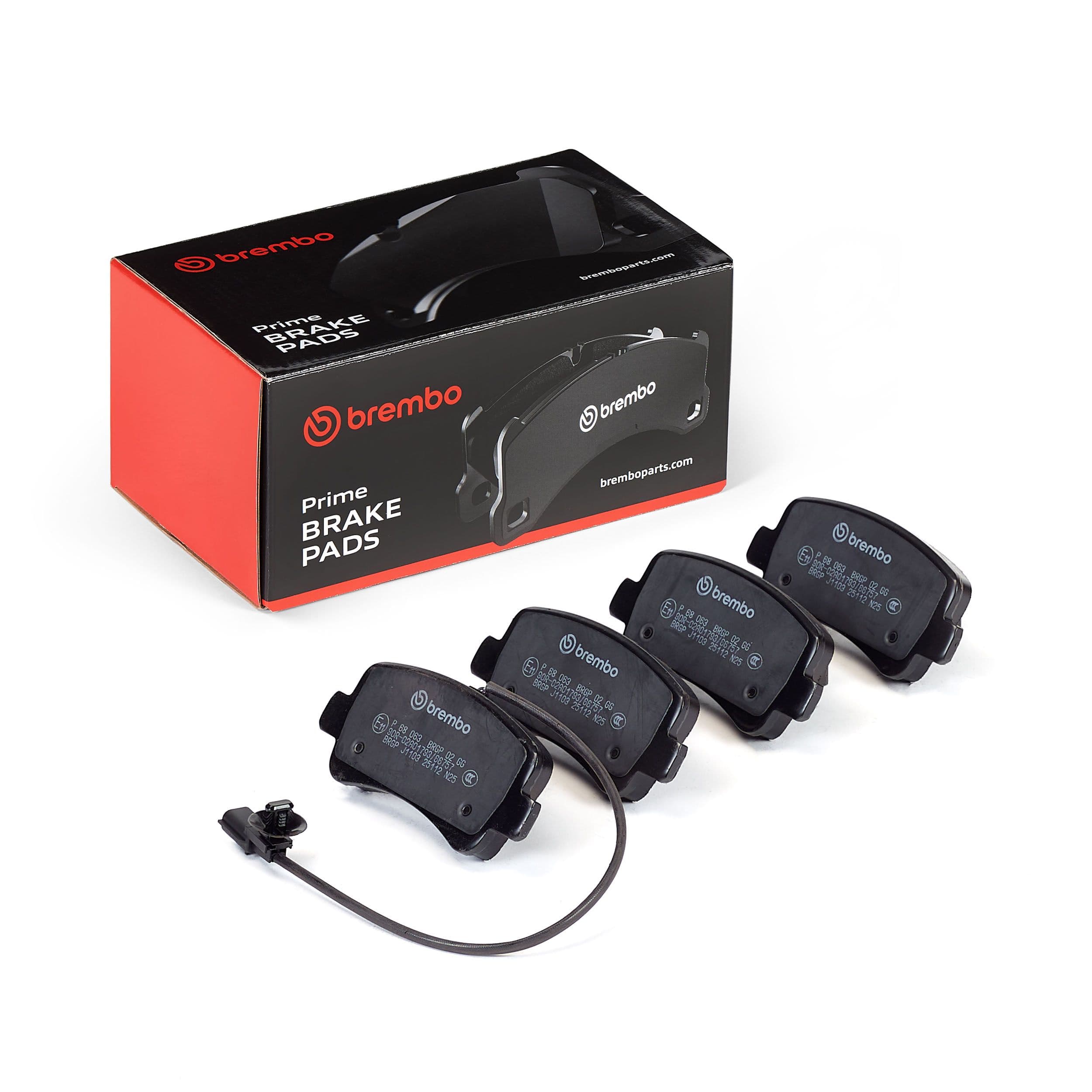 Juego de balatas de freno BREMBO P 68 063