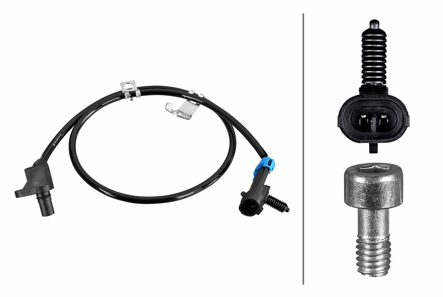 Sensor, revoluciones de la rueda HELLA 6PU 358 219-181