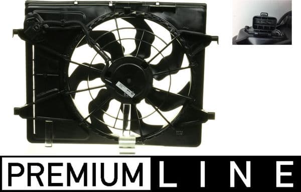 Ventilador, refrigeración del motor MAHLE CFF 266 000P