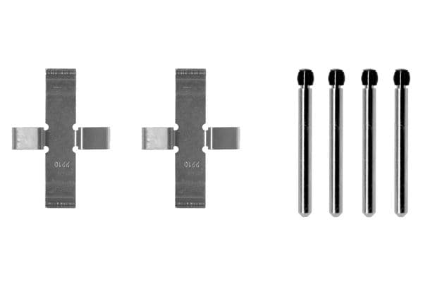 Juego de accesorios, balatas de frenos BOSCH 1 987 474 001