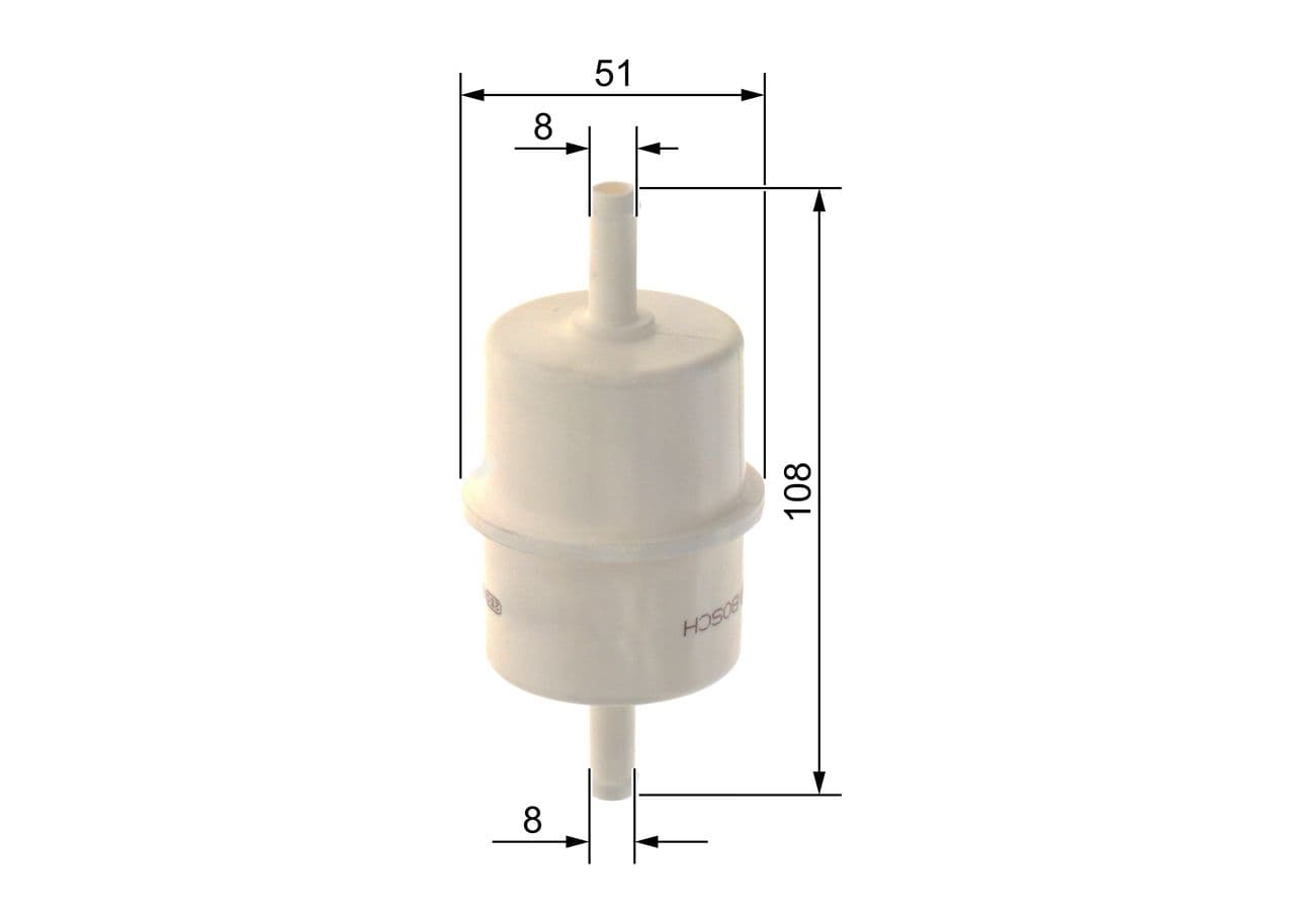 Filtro combustible BOSCH F 026 402 351