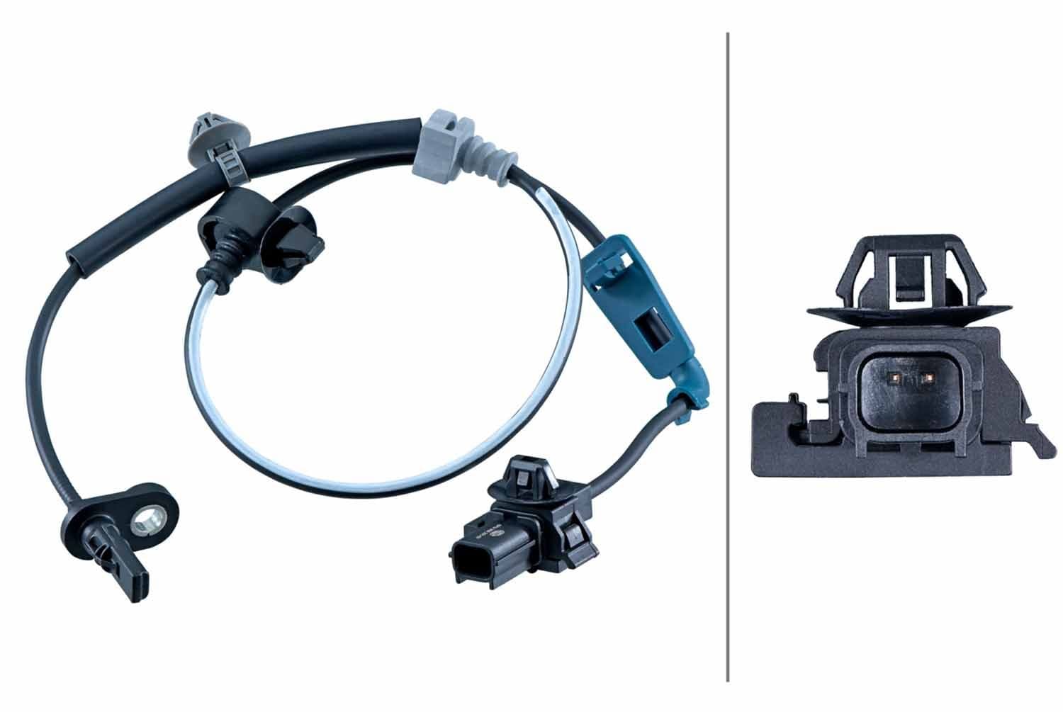 Sensor, revoluciones de la rueda HELLA 6PU 358 251-571